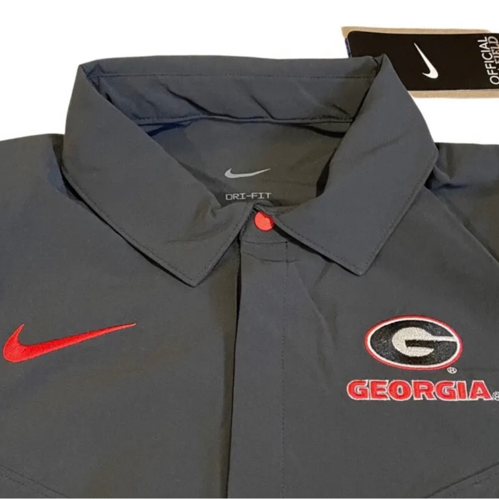 Nike Georgia Bulldogs Coaches Sideline On Field Men's Black DN5615-010